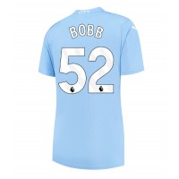 Maglie da calcio Manchester City Oscar Bobb #52 Prima Maglia Femminile 2023-24 Manica Corta